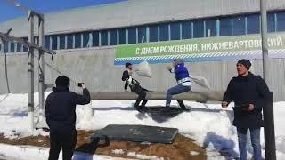 Бой с мешками "СОК Аган " Рашад Джафаров 