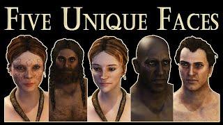 Mount and Blade II Bannerlord - Character Customization - Creating Five Unique Faces