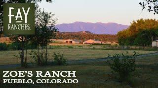 Colorado Horse Property For Sale | Zoe's Ranch | Pueblo, Colorado