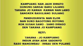 KAMPUNG JAUH DIMATO - Lagu dan Tari Nusantara - Lagu Anak