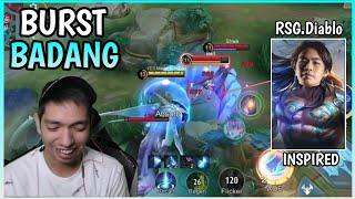 Insane Burst Badang Build by Rsg Diablo | Badang Gameplay | MLBB