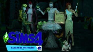 The Sims 4: Expanded Mermaids Mod Trailer