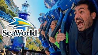 ¡NO ESPERÁBAMOS ESTO en SEAWORLD! Orlando 2024 (Primera vez)