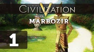 Civilization 5: Deity Let's Play as Siam - Part 1