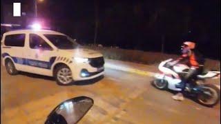 Yamaha R7 ile trafikten men edildim!!! Olaylı bir gün polis kovaladı !!!