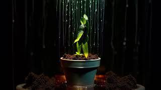 AI Dancing Plant: The Future of Nature Meets Tech!  #ai #aiart #plants #dance #shorts