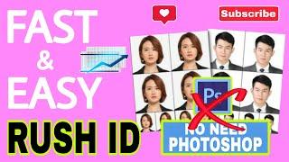 How To Create Rush ID Fast & Easy | No Need PhotoShop | Pisonet Troubleshooting #54 | rmj pisonet