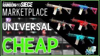 BEST & MOST Affordable Skins on the Marketplace - Rainbow Six Siege