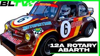 12A Rotary powered Fiat Abarth Sports Sedan - In The Pits - Blend Line TV