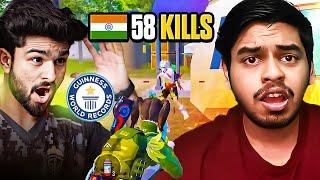 WORLD RECORD 58 Kills in ONE MATCH ?? Conqueror Lolzzz Gaming BEST Moments in PUBG Mobile