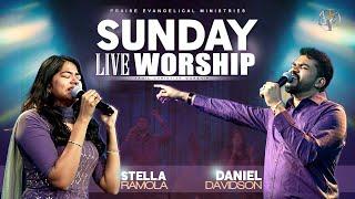 Live Tamil Worship | Bro. Daniel Davidson & Stella Ramola | Sunday Service