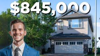 Tour a $845,000 Home Near Green Space in Silverado, Calgary