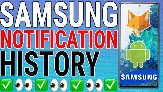 How To View Notification History On Samsung Galaxy Devices