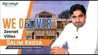 We Deliver | Salim Khosa NextGrip Marketing Company | Signways Marketing