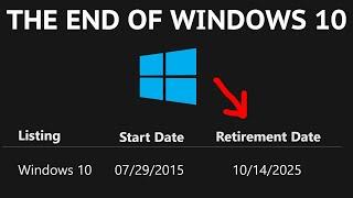 [Confirmed] End of Windows 10 - Next Version Windows 11?