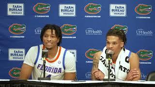 Sam Alexis & Will Richard Post Game Press Conference Vs North Florida | 12-21-24