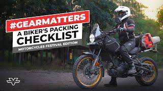 Pack Smart Ride Hard: Motorcycle Festival Checklist #viaterra #ridermania #indiabikeweek #motoverse