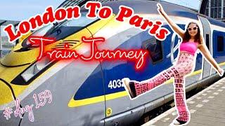 EUROSTAR LONDON TO PARIS | TRAIN JOURNEY | TRAVEL VLOGS | MYSHADOWBEATS