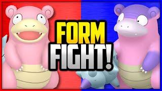 SLOWBRO VS GALARIAN SLOWBRO ► Pokémon Form Fight (Sword & Shield Isle of Armor)