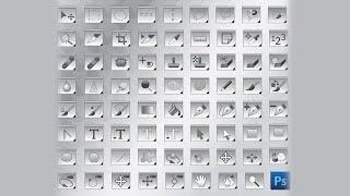 Photoshop for beginners #2 - Tools - part 1 (PSD Box)