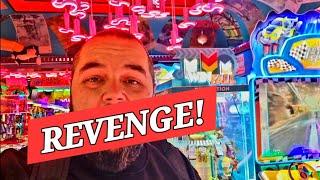 IM OUT FOR REVENGE !  JOIN ME ON THIS MID WEEK SPECIAL.uk arcade,claw, machines, holiday