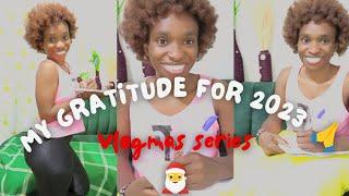 Vlogmas series / Why I'm celebrating 2023 / Being #grateful 