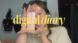 digital diary # 3 | food trips, movie date, and 6.6 haul from Happy Skin and Issy & Co.