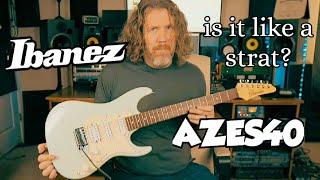 Ibanez AZES40 Electric Guitar Demo - Is It Basically An HSS Strat?