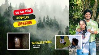 കാട്ടിലൂടെ ഇങ്ങനെ പോകാൻ ഒരു ധൈര്യം വേണം  UK Forest Trekking | Shaldon Beach #uk #travel