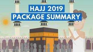 Hajj 2019 Package Summary in 109 Seconds