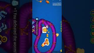  WORMSZONE.IO #092 BIGGEST SNAKE GAMEPLAY#gameshorts #iogames #shorts #vnyop