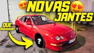 As NOVAS JANTES do Integra Type-R ! FICOU UM ESTRONDO ! *PREPARAÇÃO PARA NURBURGRING*