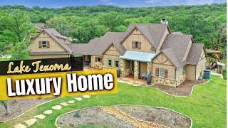 LUXURY LAKE TEXOMA HOME w/BOAT SLIP