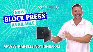 For Open and Flat Seams: Martelli Block Press!