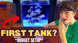 Beginner’s Guide to Setting Up YOUR FIRST SALTWATER AQUARIUM!! (On a Budget)