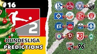 2. Bundesliga Predictions - Matchday 17