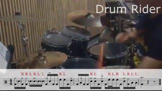 Drum Rider : Note weerachat’s drum fill transcription