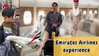 First time Emirates flight ️ experience | Dubai to Cochin