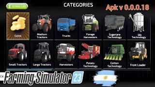 Farming simulator 23 Argentina Map Mod || Fs23 Apk v 0.0.0.18 || Fs23 June Update