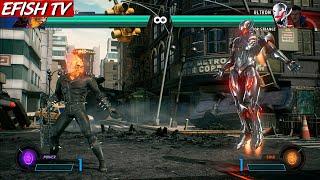 Ghost Rider & Iron Man vs Ultron & Doctor Strange (Hardest AI) - Marvel vs Capcom: Infinite