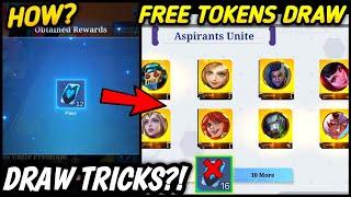 LUCKY DRAW TRICK?! HOW I GOT MANY SKINS IN ASPIRANTS EVENT (MUST WATCH) - MLBB