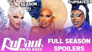 Season 17 *UPDATED* FULL Season Spoilers - RuPaul's Drag Race