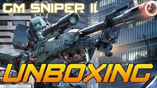 MG 1/100 GM Sniper II UNBOXING