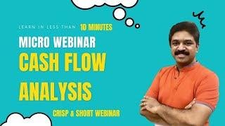 Cash Flow Analysis | Micro Webinar | CA Raja Classes