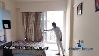 Site. signature global park sohna | pleated mosquito net door | @windowheaven7490