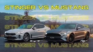 Which Grand Tourer is Better? Mustang Vs Stinger!