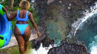 BEAUTIFUL NATURAL SALT PONDS || ST. VINCENT #caribbean