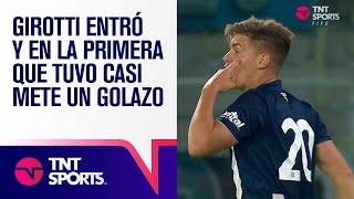 GIROTTI ENTRÓ Y EN LA PRIMERA   QUE TUVO CASI METE UN GOLAZO