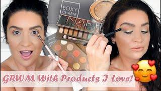 GRWM with Products I Love! Boxycharm, Drugstore & High-End Makeup