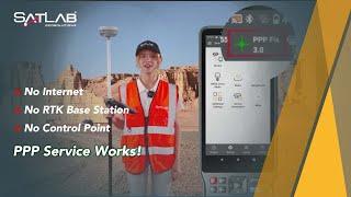 How to use the PPP service with SatLab GNSS RTK